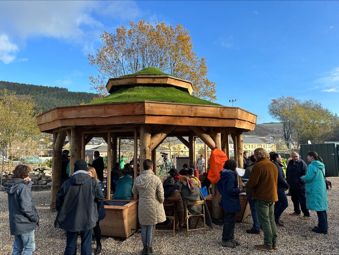 ©SWEA | Community space in Treherbert, United Kingdom ©SWEA | Community space in Treherbert, United Kingdom